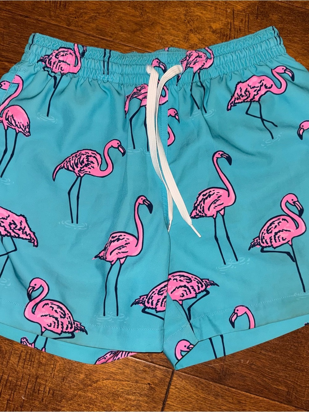 Chubbies Flamingo swim trunks size small